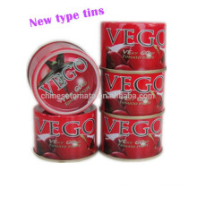 Vego Brand New Tins Tomato Paste